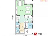 Projekt RD 4+kk na klíč ve Zlíně ul. Pampelišková - 10