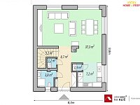 Projekt RD 4+kk na klíč ve Zlíně ul. Pampelišková - 5