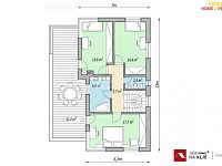 RD 5+kk ve Zlíně, Nivy II s park. stáním, terasou a zahradou - 11