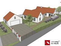 RD 6+kk s garáží a zahradou v Těčovicích u Zlína