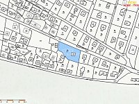 Podíl pozemku 1631 Lipence 709 m2 - 2