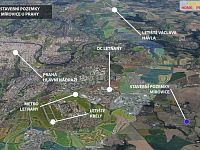 Prodej stavebního pozemku Mírovice - Veleň - 7