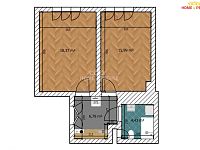 Pronájem bytu 2+1, Praha 3 - Žižkov - 4