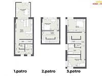 Prodej řadového domu 4+kk, zahrada, Praha 9 - Koloděje  - 3
