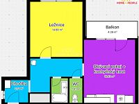 Prodej bytu, 2+kk, 42 m2 - 8