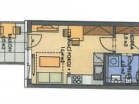 Byt 1+kk 24,2m2 + 6m2 lodžie - 3