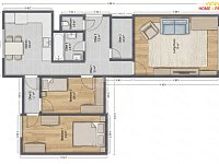 Byt 3+1 61m2 + lodžie 5m2, Ústí nad Orlicí - 18