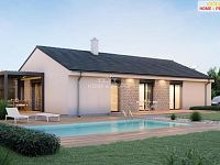 Prodej stavebního pozemku s vydaným stavebním povolením na dům 4kk - 2