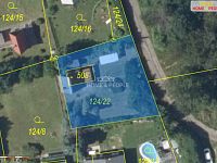 Pozemek 442m2 s chatou, Třebsín-Krňany