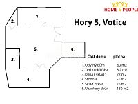 Prodej domu, 72 m2, Hory - Votice - 12