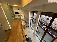 Pronájem, byt 3+KK, mezonet, 97 m2, terasa, garážové stání, Praha Libeň, ul. Novákových - 17