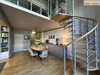 Pronájem, byt 3+KK, mezonet, 97 m2, terasa, garážové stání, Praha Libeň, ul. Novákových - 5