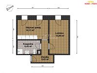 Nový byt k pronájmu 2+kk, 45 m² Langova 162, Český Brod - 4