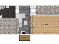 prodej bytu 3+1/B, 72 + 4 m2, ul. Pražská, Dobříš - 27