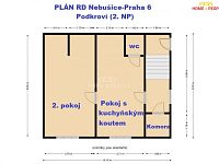 Prodej rodinného domu 140 m2, pozemek 268 m2, Nebušická, Praha-Nebušice - 9