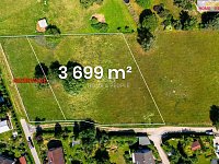 Prodej tří stavebních pozemků. Kamenice u Prahy - 5