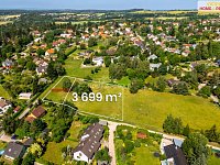 Prodej tří stavebních pozemků. Kamenice u Prahy - 6