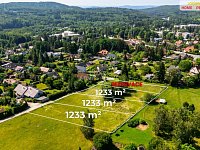 Prodej tří stavebních pozemků. Kamenice u Prahy - 7