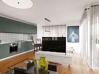 Prodej bytu v osobním vlastnictví 2+kk, 61 m2 + 25 m2 terasa Liberec, ul. Tovární - 20