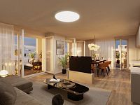 Prodej bytu v osobním vlastnictví 2+kk, 61 m2 + 25 m2 terasa Liberec, ul. Tovární - 22