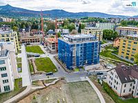 Prodej bytu v osobním vlastnictví 2+kk, 61 m2 + 25 m2 terasa Liberec, ul. Tovární - 3