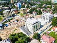 Prodej bytu v osobním vlastnictví 2+kk, 61 m2 + 25 m2 terasa Liberec, ul. Tovární - 30