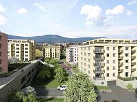 Prodej bytu v osobním vlastnictví 2+kk, 61 m2 + 25 m2 terasa Liberec, ul. Tovární - 6