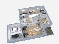 Prodej hrubé stavby Bungalov 5+kk 246 m2, Pozemek 1790 m2, Bukovany - 4