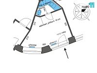 Pronájem, komerční prostor, 16 m2, Habrmannovo nám., Plzeň - 3