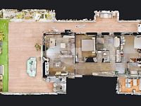 Prodej bytové jednotky 3+kk, 102m2, sklep 4m2, prostorná terasa 153m2, parkovací stání, ulice Stromovka, Havlíčkův Brod - 6