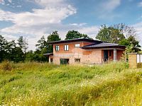 Rozestavěný rodinný dům 189m2, pozemek 1514m2, Kojetín, Havlíčkův Brod