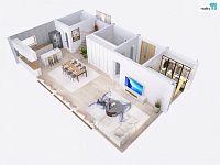 Novostavba rodinného domu s promyšlenou dispozicí a zahradou, Pravonín - 2