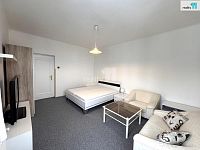 Pronájem 1+1/B, 49 m2, cihla, zařízený, Praha 8 Kobylisy 