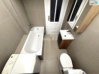 Pronájem 1+1/B, 49 m2, cihla, zařízený, Praha 8 Kobylisy  - 8