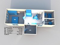 Prodej, rodinný dům, 4+1, 64 m2, Mšené-lázně - 4