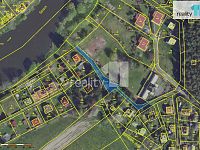 Pozemek u vody 643m2, obec Samopše okr. Kutná Hora