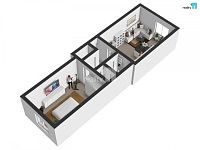 Pronájem 2+kk na Radlické: město za dveřmi, domov uvnitř - 18