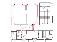 Prodej bytu 2+kk, 38 m2, Zoubkova, Smíchov - 4