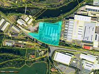 Pronájem kancelářských prostor 1.205 - Mapa katastr. orto