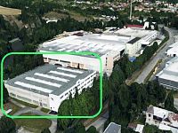 Pronájem kancelářských prostor 1.205 - Označený objekt