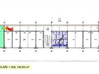 Pronájem kancelářských prostor 1.308 - 5