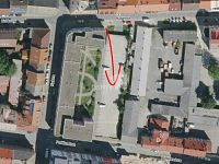 Pronájem, parkovací stání na uzavřeném parkovišti, Plzeň, ul. Poděbradova - 3