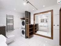   Designový byt 3+kk po kompletní rekonstrukci, 73,6 m2 v Průhonicích, kompletně zařízený - v koupelně vyhřívaná podlaha s termostatem