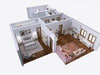 Maršov u Úpice: poloroubenka k rekonstrukci | pozemek 2 328 m² | stodola a dílna - 24