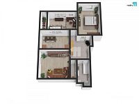 Pronájem rodinného domu s 2 bytovými jednotkami 3+1 a zahradou, Studénka (Nová Paka) - 17