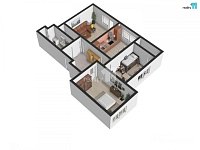 Pronájem rodinného domu s 2 bytovými jednotkami 3+1 a zahradou, Studénka (Nová Paka) - 2