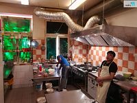 Pronájem komerčního prostoru a restaurace, 232 m2, Masarykovo náměstí, Náchod - pizza kuchyn