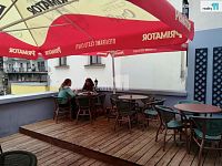Pronájem komerčního prostoru a restaurace, 232 m2, Masarykovo náměstí, Náchod - pizza terasa
