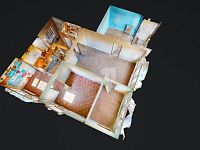 Prodej bytová jednotka 4+1 ke kompletní rekonstrukci, osobní vlastnictví, 77,20m2, lodžie, sklep, ulice Lužická, Humpolec