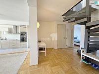 Pronájem mezonetového bytu 3+kk/T/G, 108 m2, zařízený, Praha 2 - Vinohrady - 7